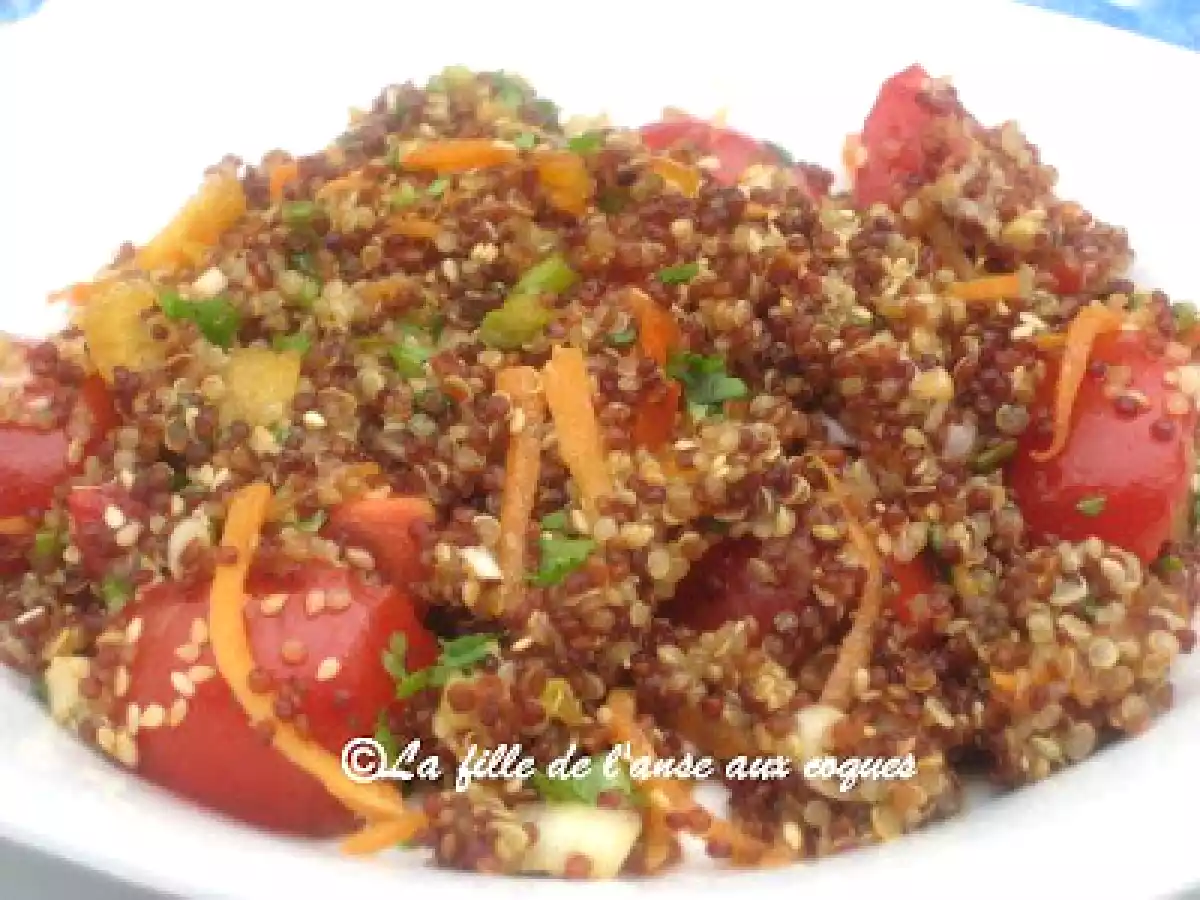 SALADE DE QUINOA À L'ASIATIQUE - photo 4