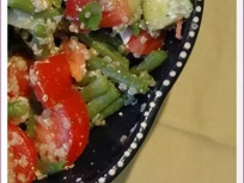 Salade de quinoa à la grecque, sans blé, sans lait de vache - photo 2