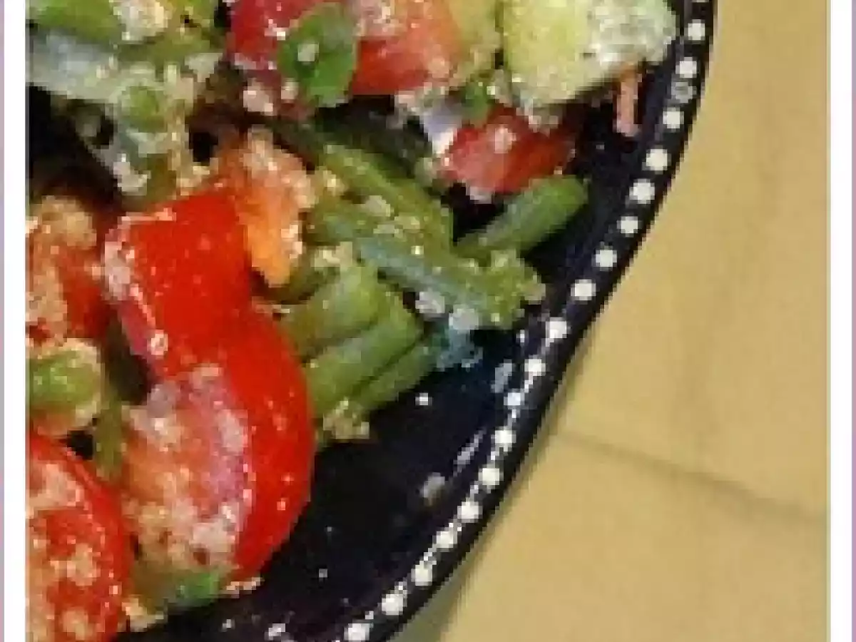 Salade de quinoa à la grecque, sans blé, sans lait de vache - photo 2