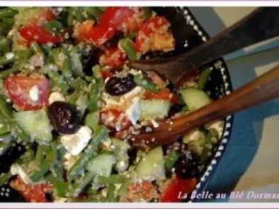 Salade de quinoa à la grecque, sans blé, sans lait de vache - photo 3