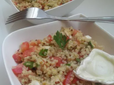 Salade de quinoa saumon et chèvre, photo 2