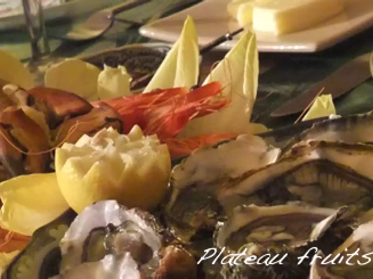 Salade de rascasse en court bouillon