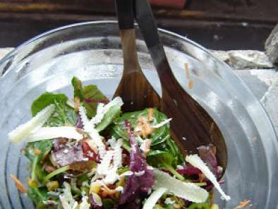 Salade de retour du marché (Antibes)