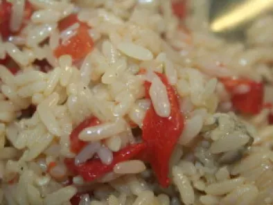 Salade de riz aux poivrons grillés et aux anchois marinés - photo 2