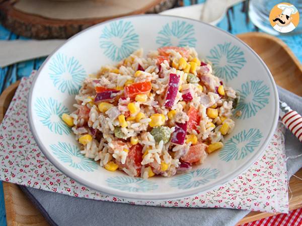 Salade de riz (facile et rapide)