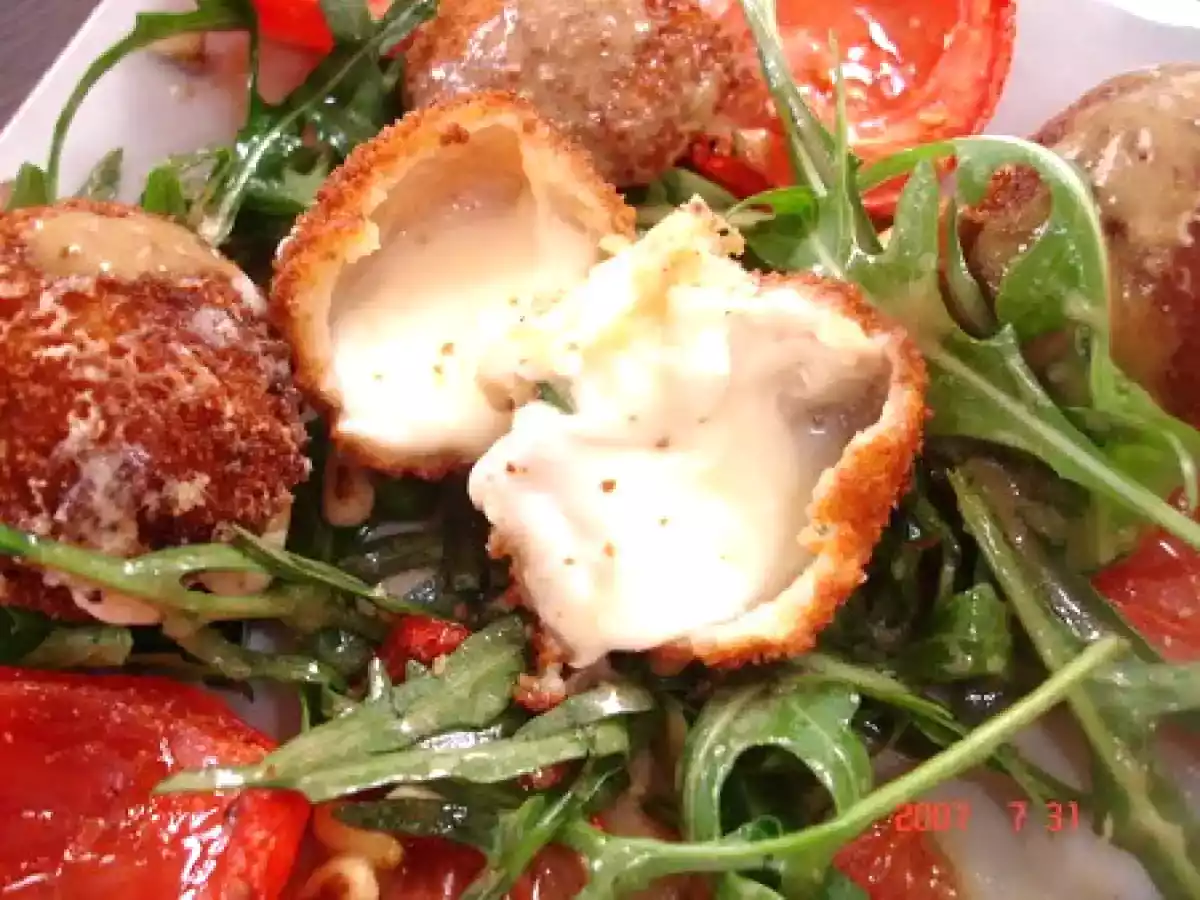 Salade de roquette aux beignets de mozzarella - photo 2