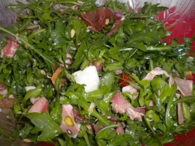 Salade de Roquette aux Charcuteries Italiennes