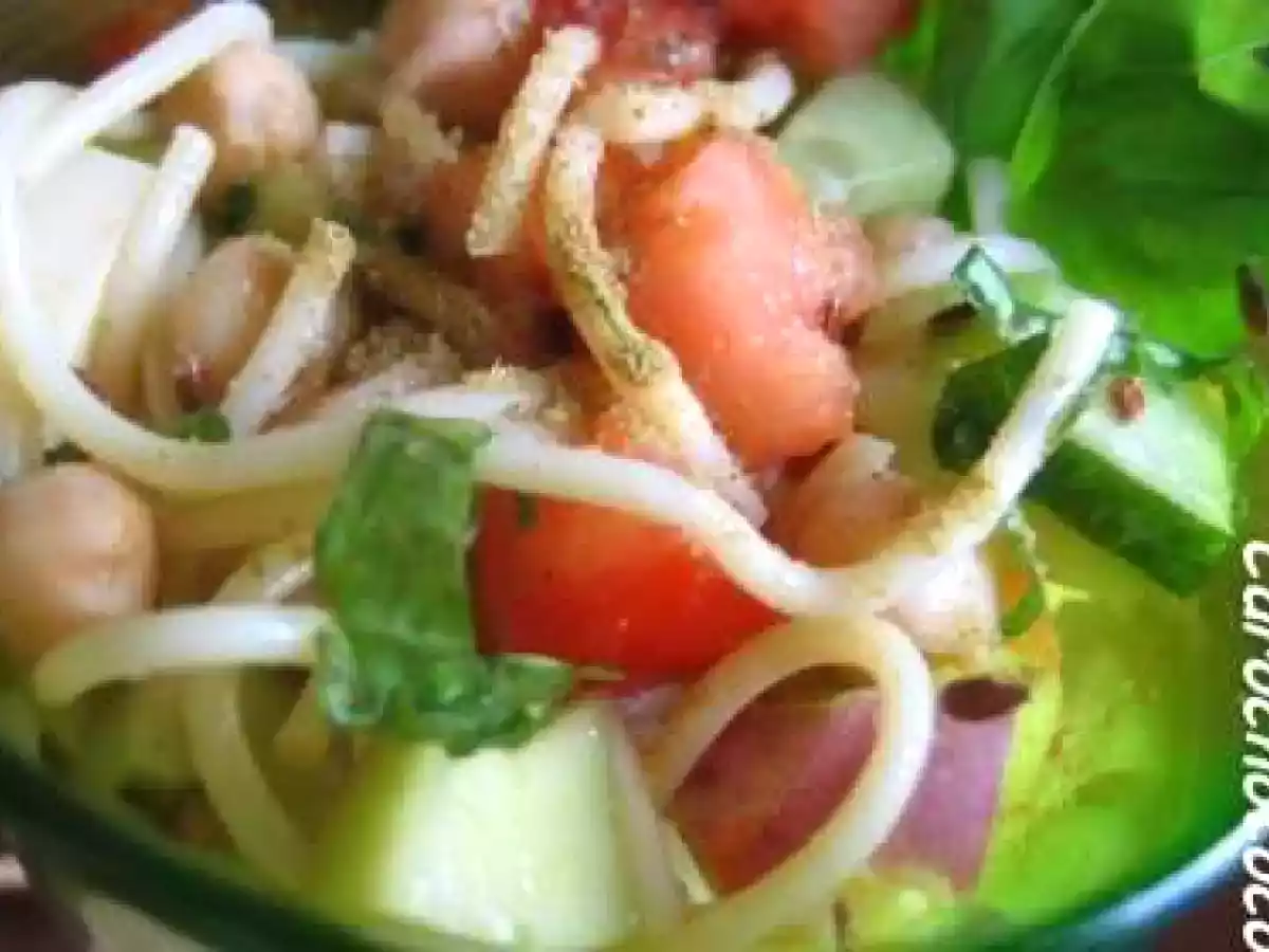 SALADE DE SPAGHETTIS A L'ORIENTALE