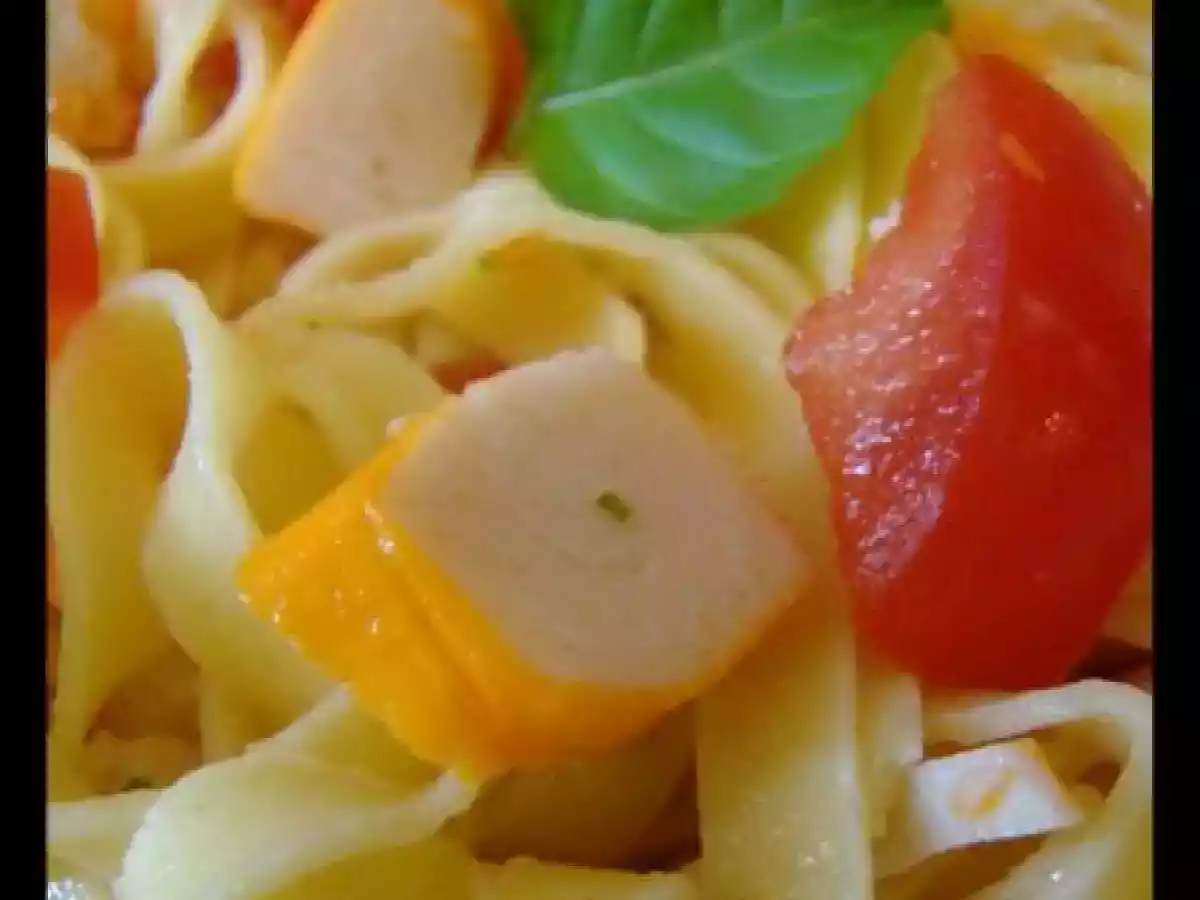 Salade de tagliatelles au surimi - photo 2