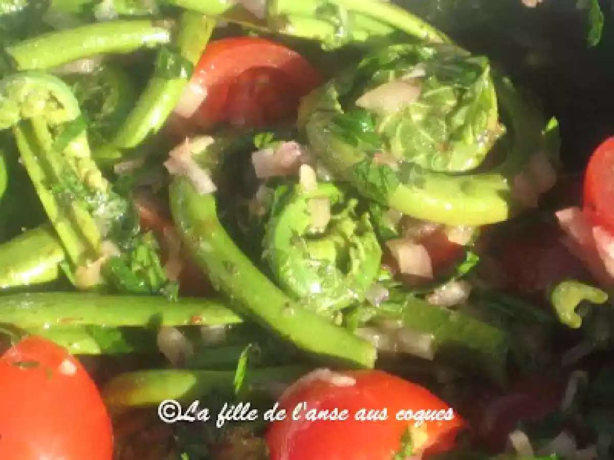 SALADE DE TÊTES DE VIOLON À LA MOUTARDE - photo 3