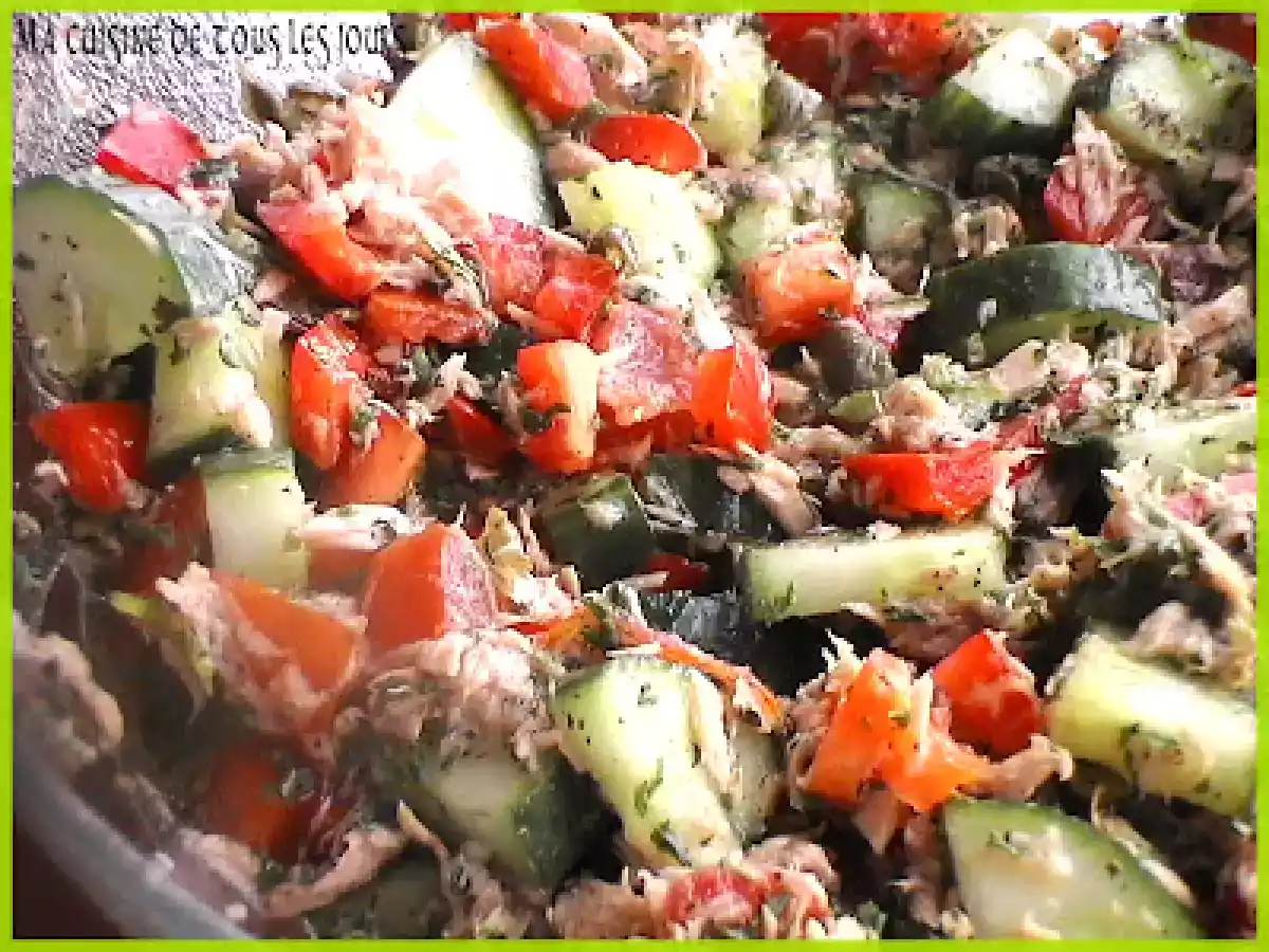 Salade de thon à la tunisienne