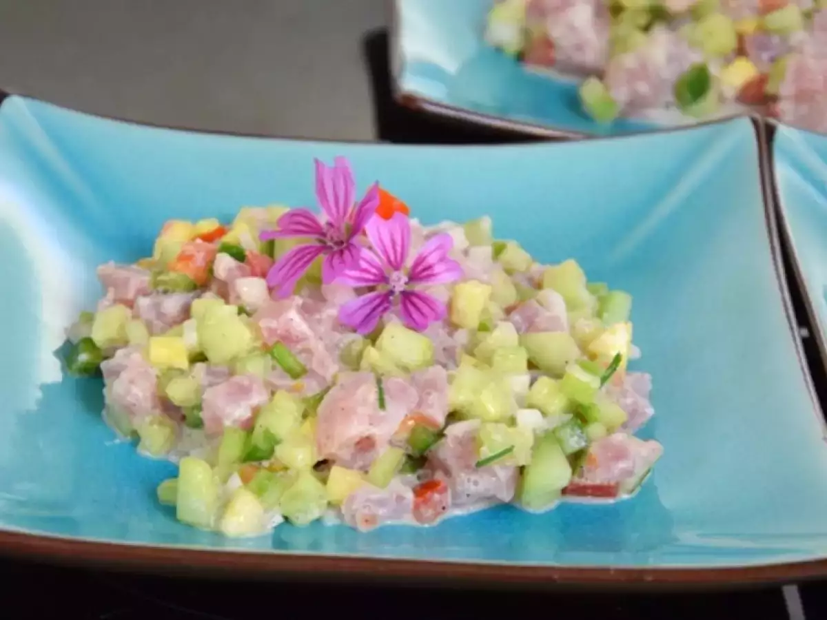 Salade de thon frais à la tahitienne (IG bas)