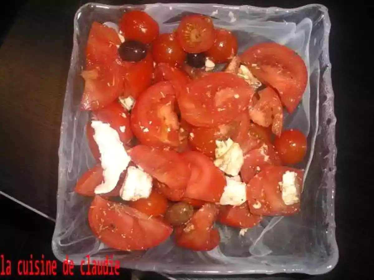 Salade de tomates aux épices thai
