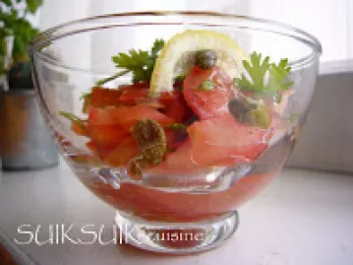 Salade de tomates, citron confit et câpres - photo 2