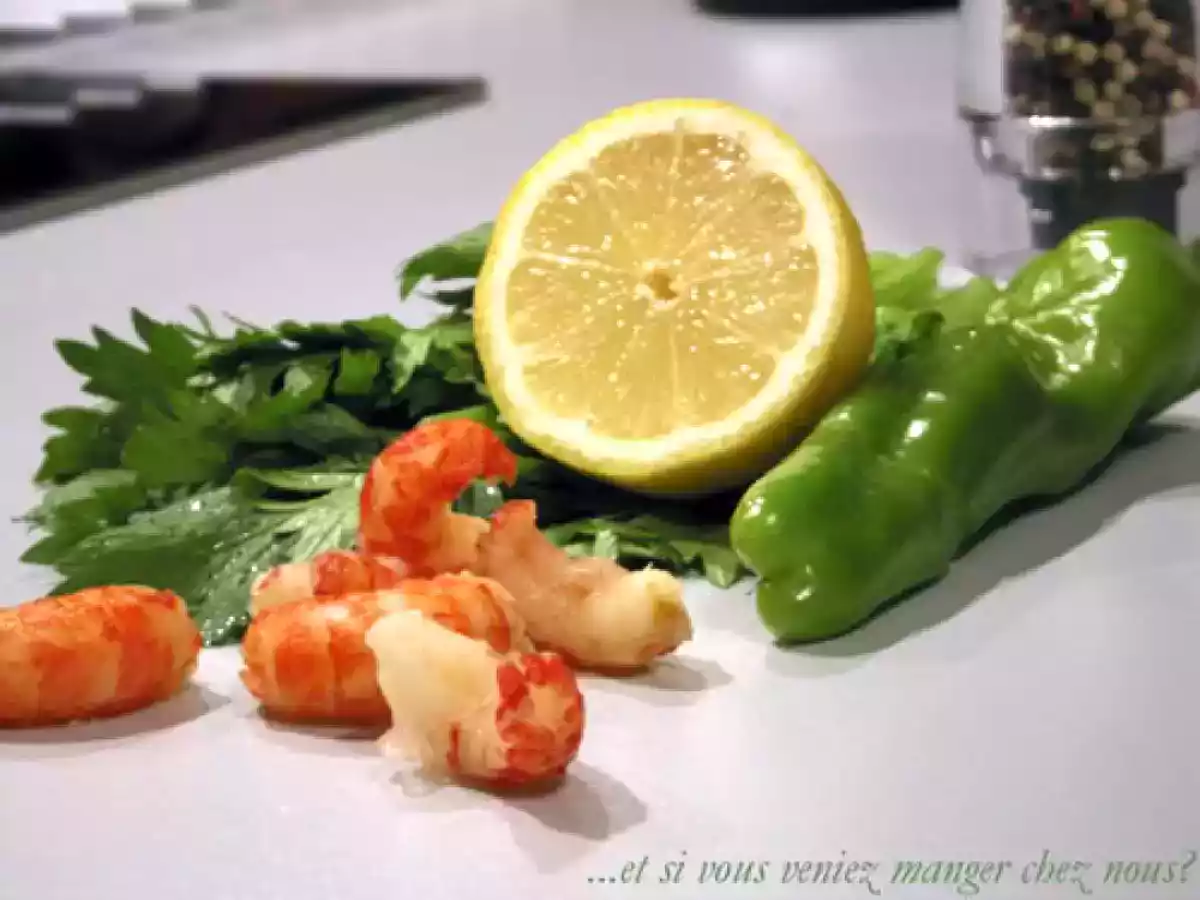 Salade des pommes de terre aux queues d'écrevisses - photo 2