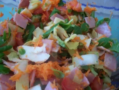 Salade endive - carotte - mâche
