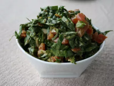 Salade flétrie au chou kale
