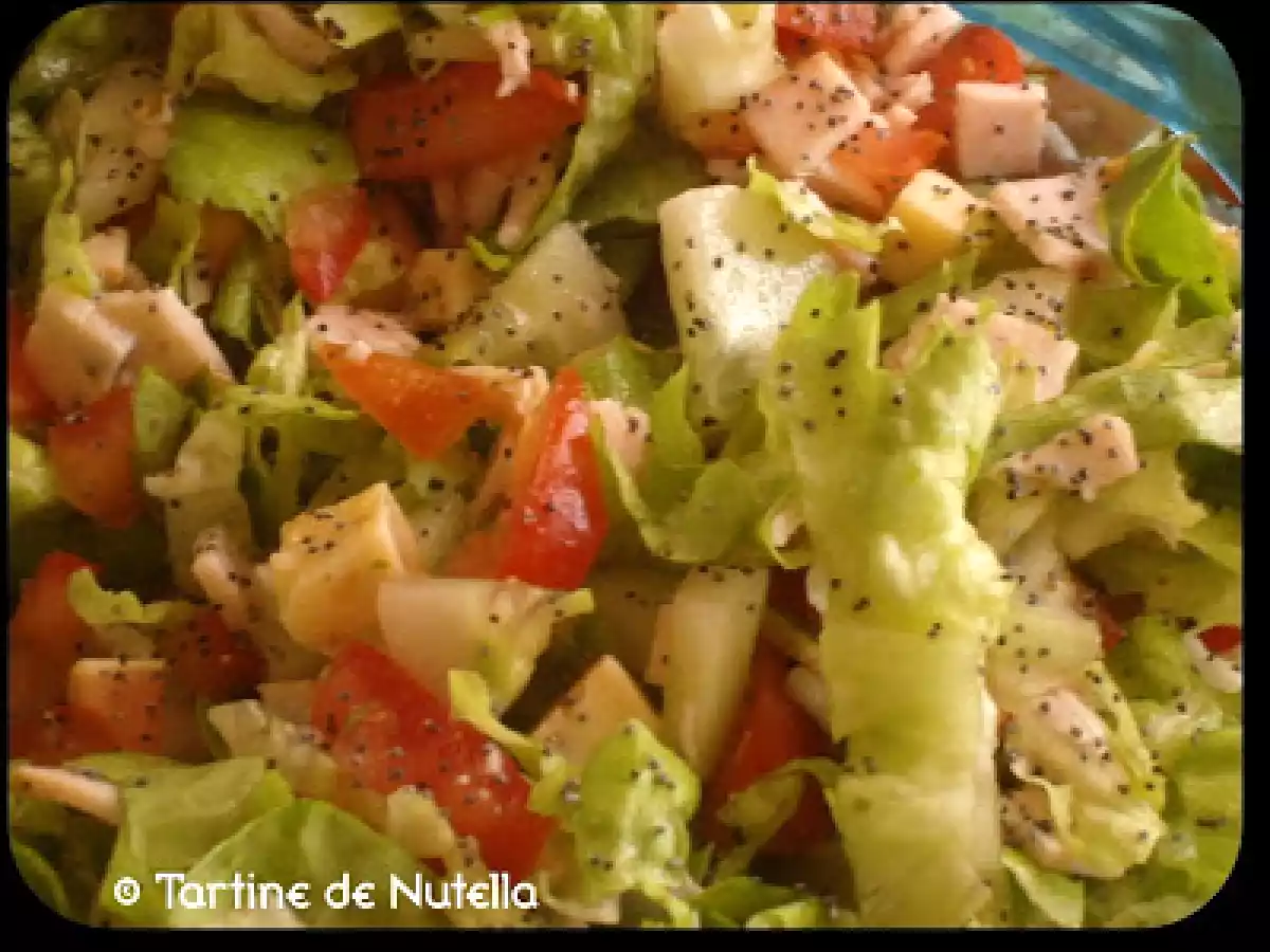 Salade fraîcheur aux graines de pavot et gouda curry - photo 2