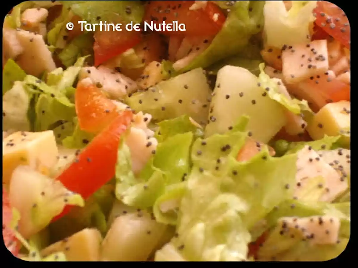 Salade fraîcheur aux graines de pavot et gouda curry - photo 3