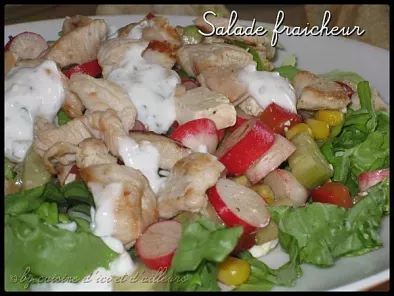 Salade fraicheur & sa sauce au fromage blanc citronnée - photo 4