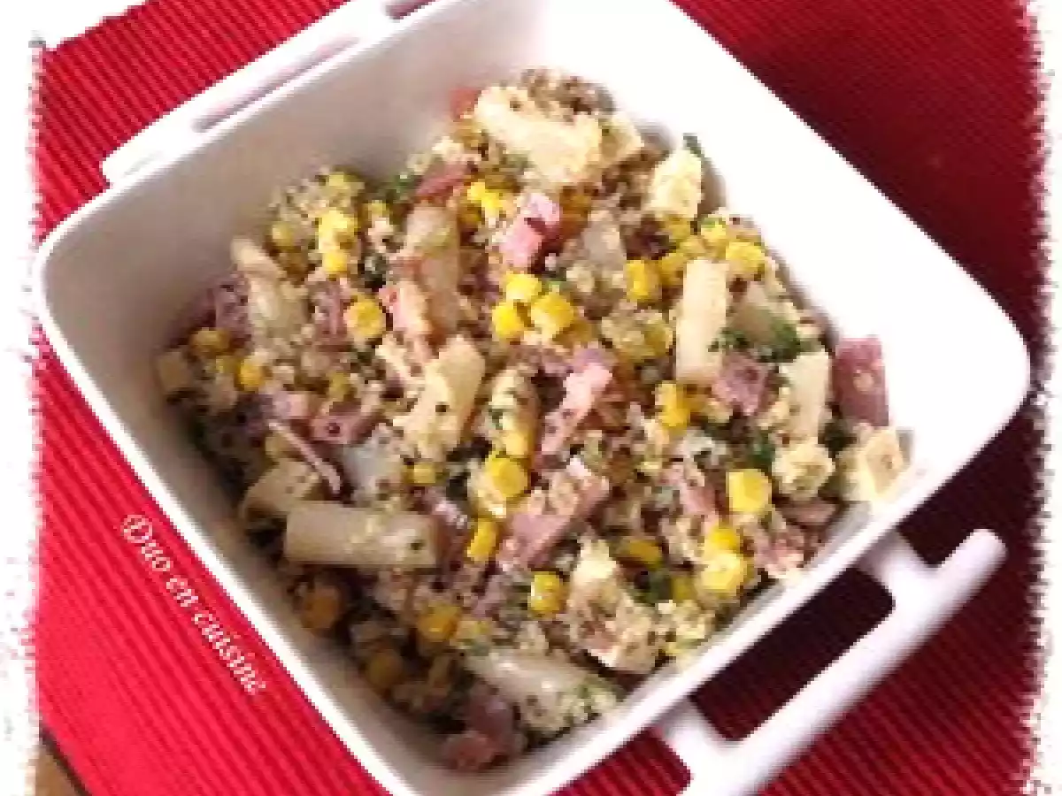 Salade gourmande aux graines