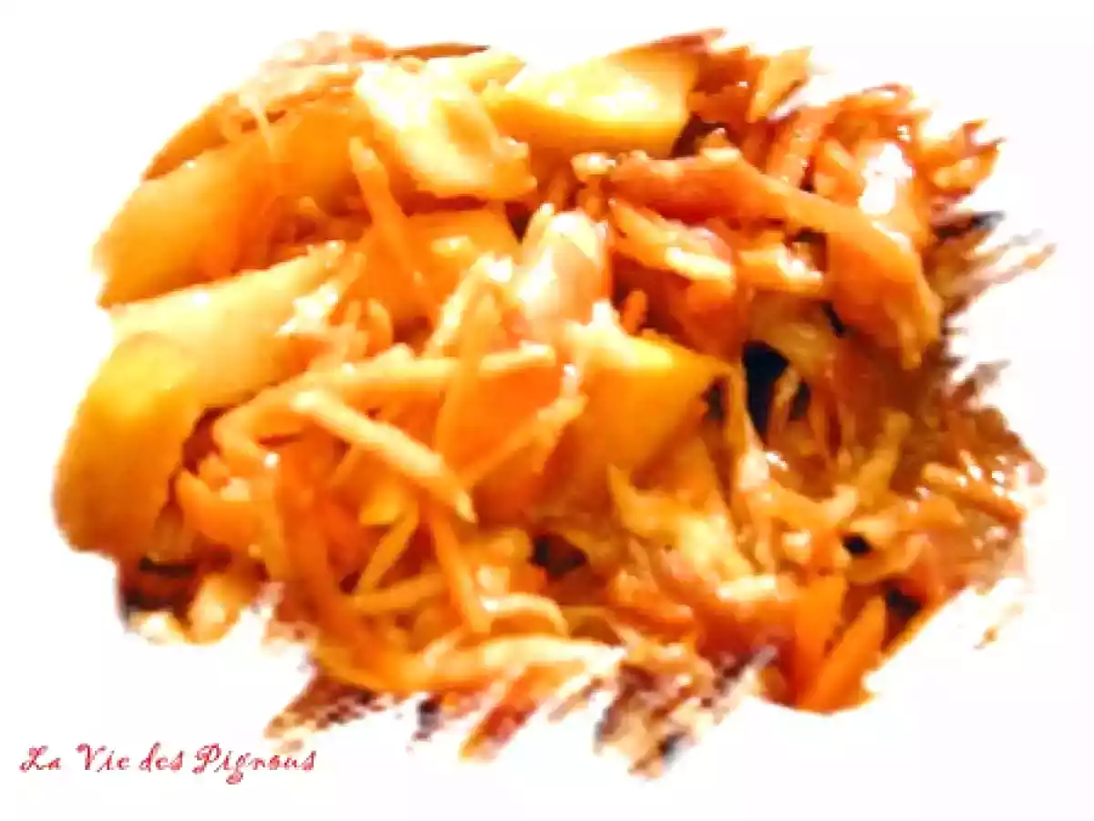 Salade hivernale aux crevettes