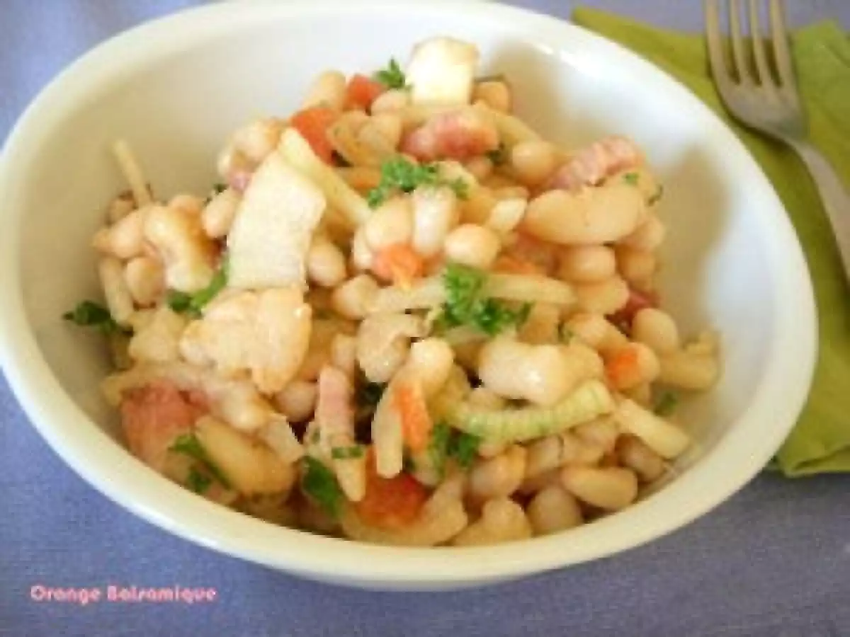 Salade hivernale aux haricots lingot