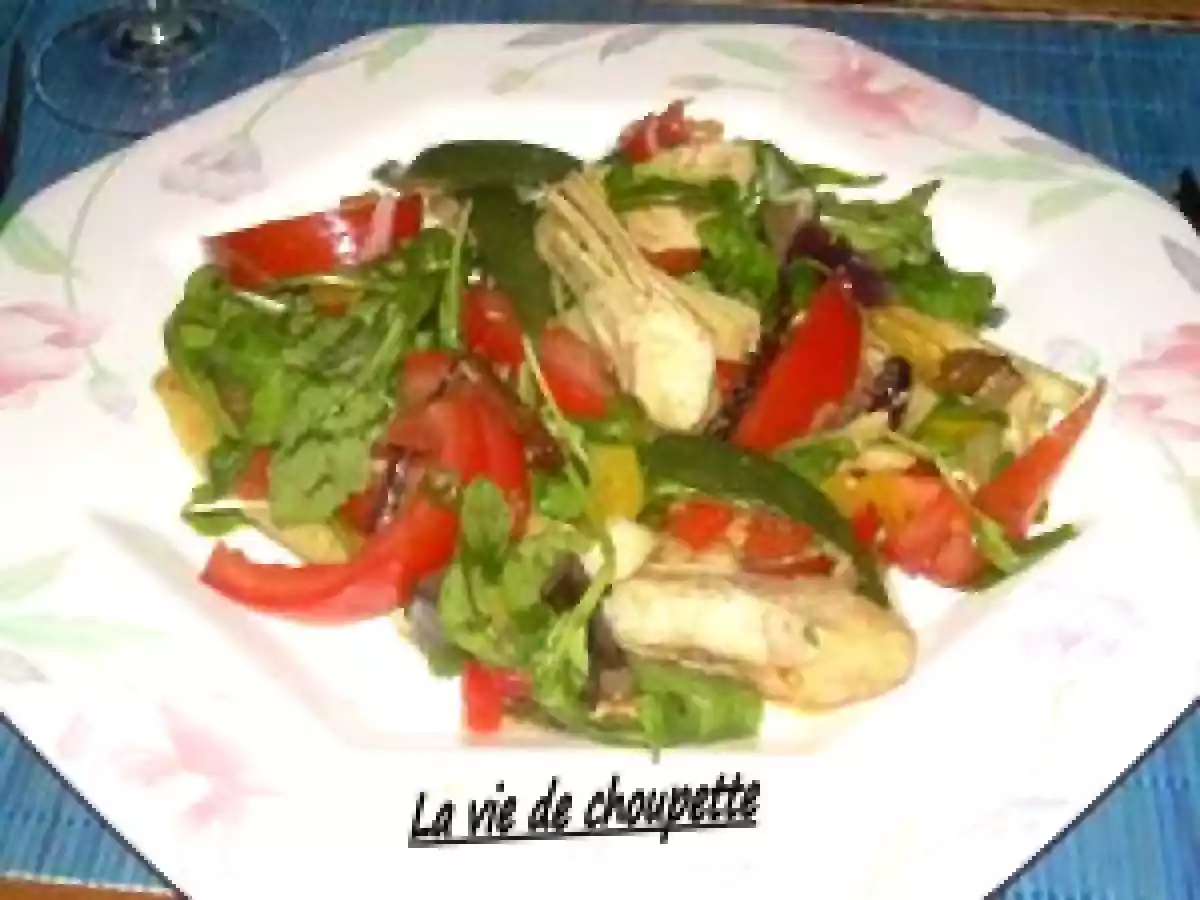 SALADE LEGERE DE LEGUMES D'ETE