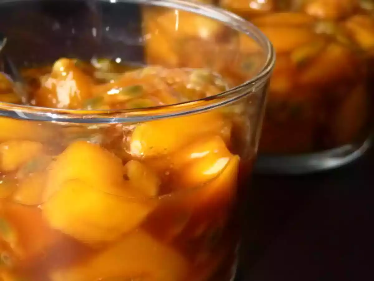 SALADE MANGUE-PASSION AU BASILIC