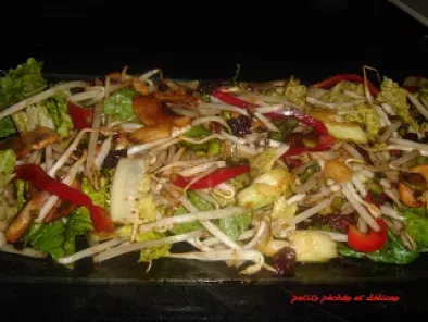 Salade mixte ( de style asiatique )