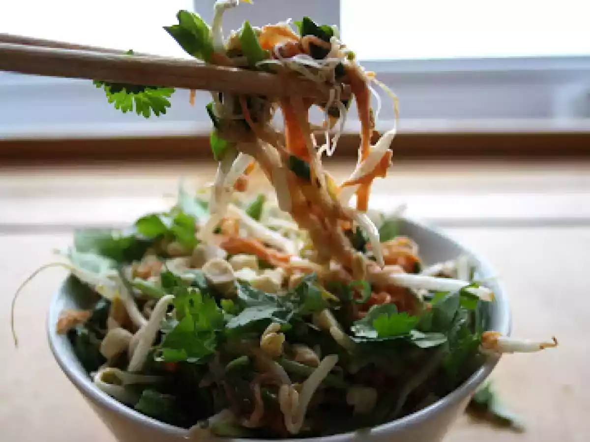 Salade pad thaï
