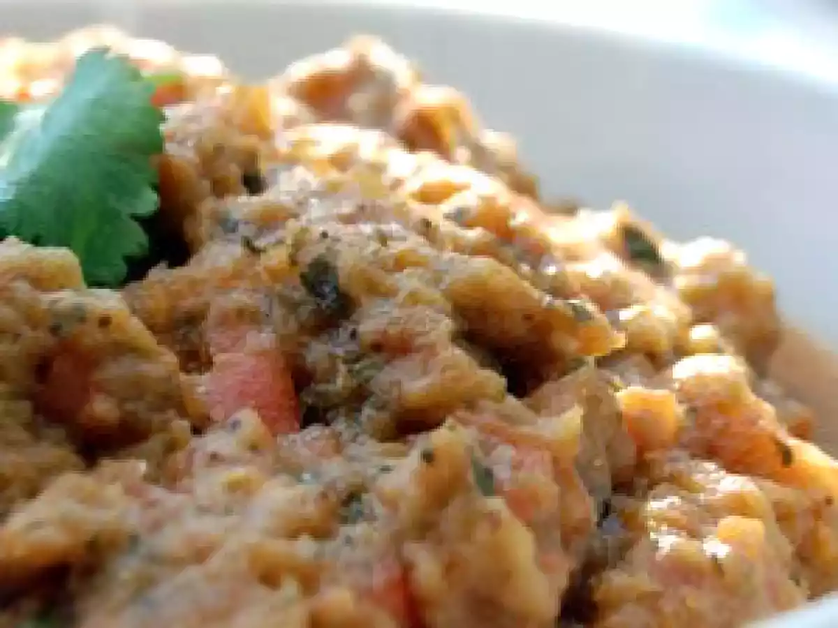 Salade parfumée aubergines & tomates à la coriandre (zaalouk) - photo 2