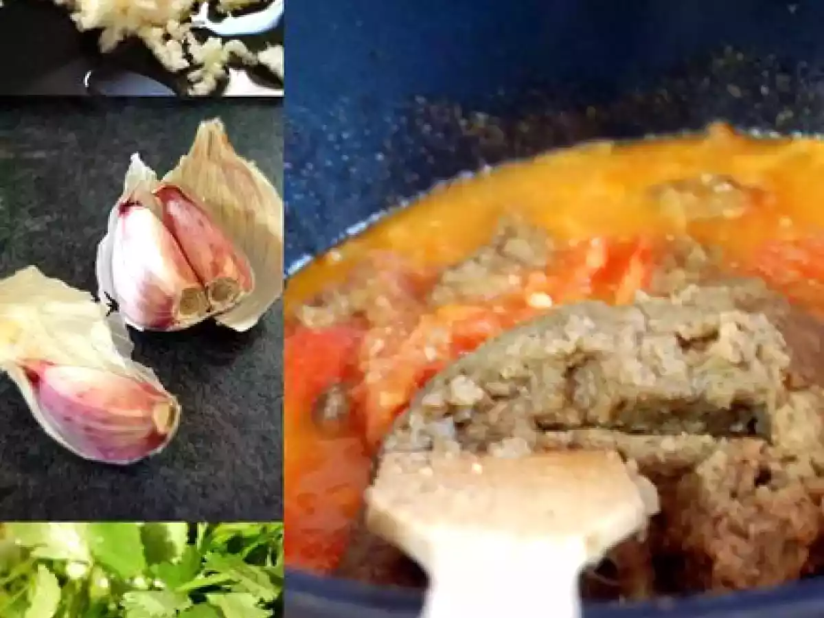 Salade parfumée aubergines & tomates à la coriandre (zaalouk) - photo 5