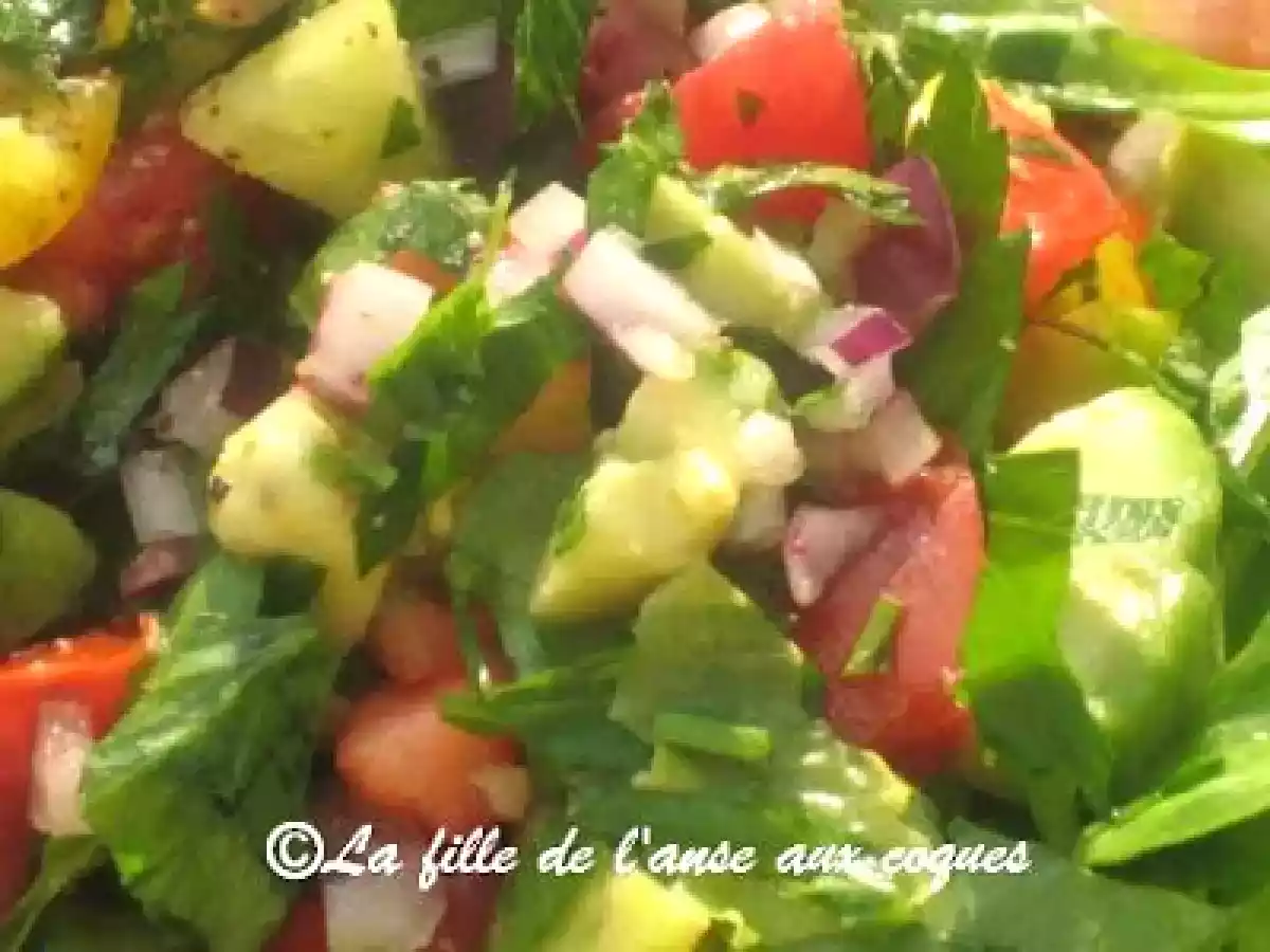 SALADE ROMAINE À L?AVOCAT ET À LA TOMATE - photo 4