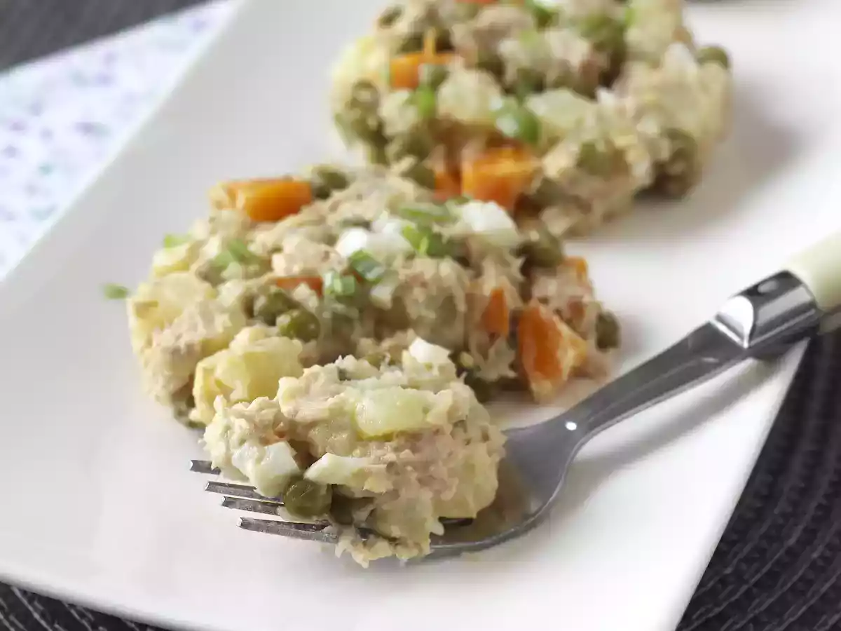 Salade russe et sa mayonnaise maison - photo 2