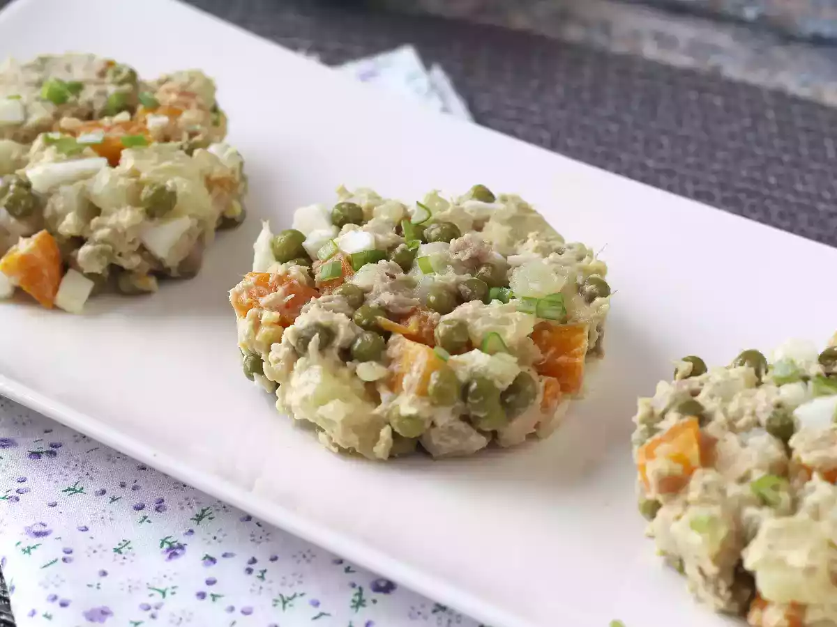 Salade russe et sa mayonnaise maison - photo 4