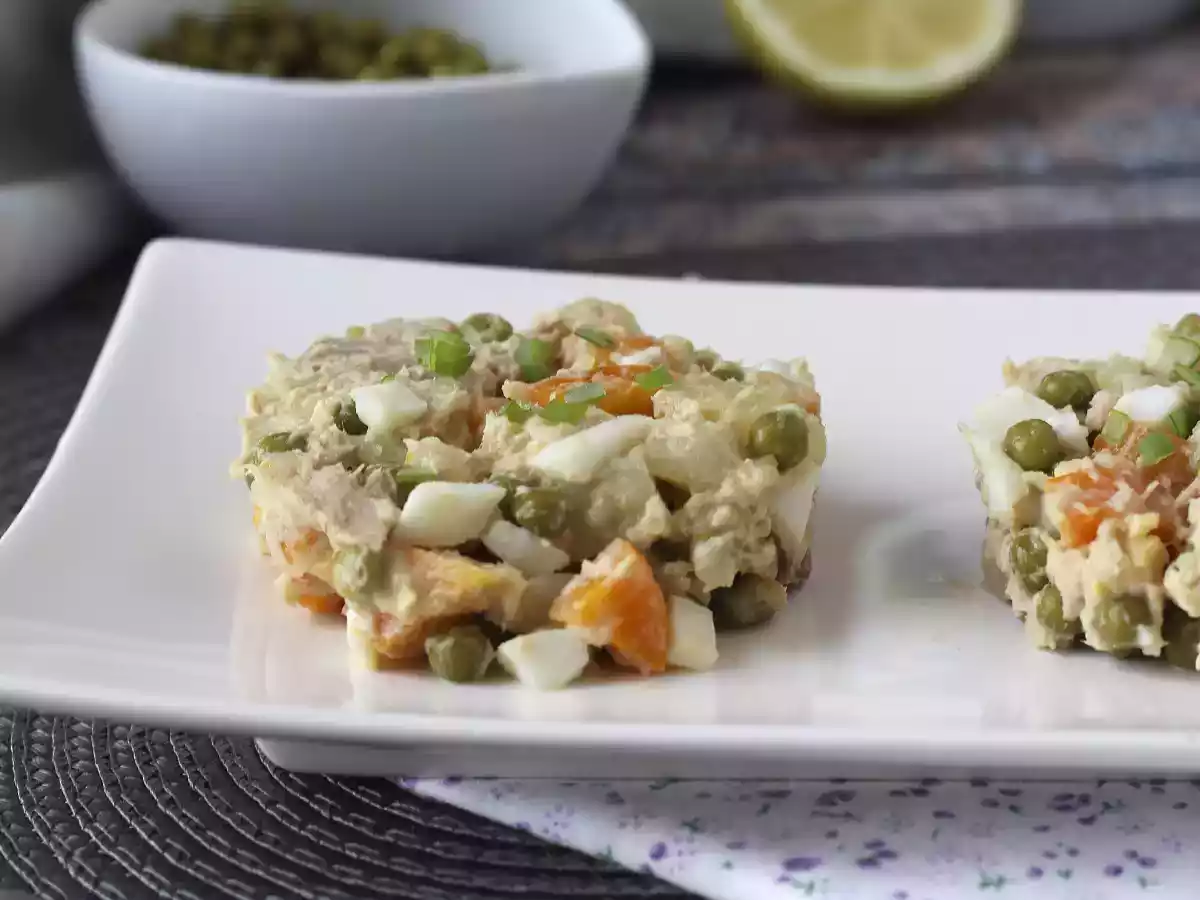 Salade russe et sa mayonnaise maison - photo 5