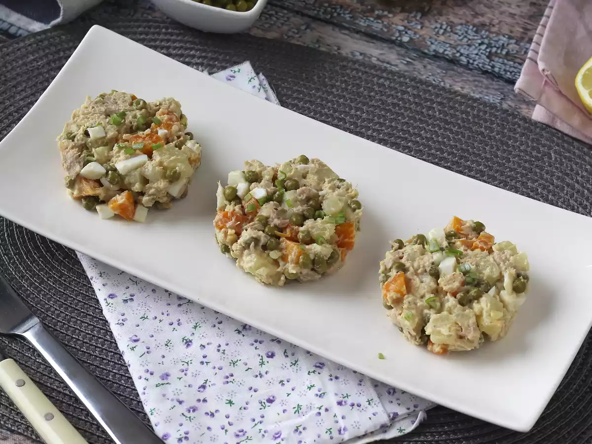 Salade russe et sa mayonnaise maison - photo 6