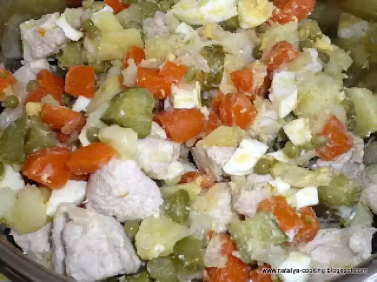 Salade russe Olivier - photo 2