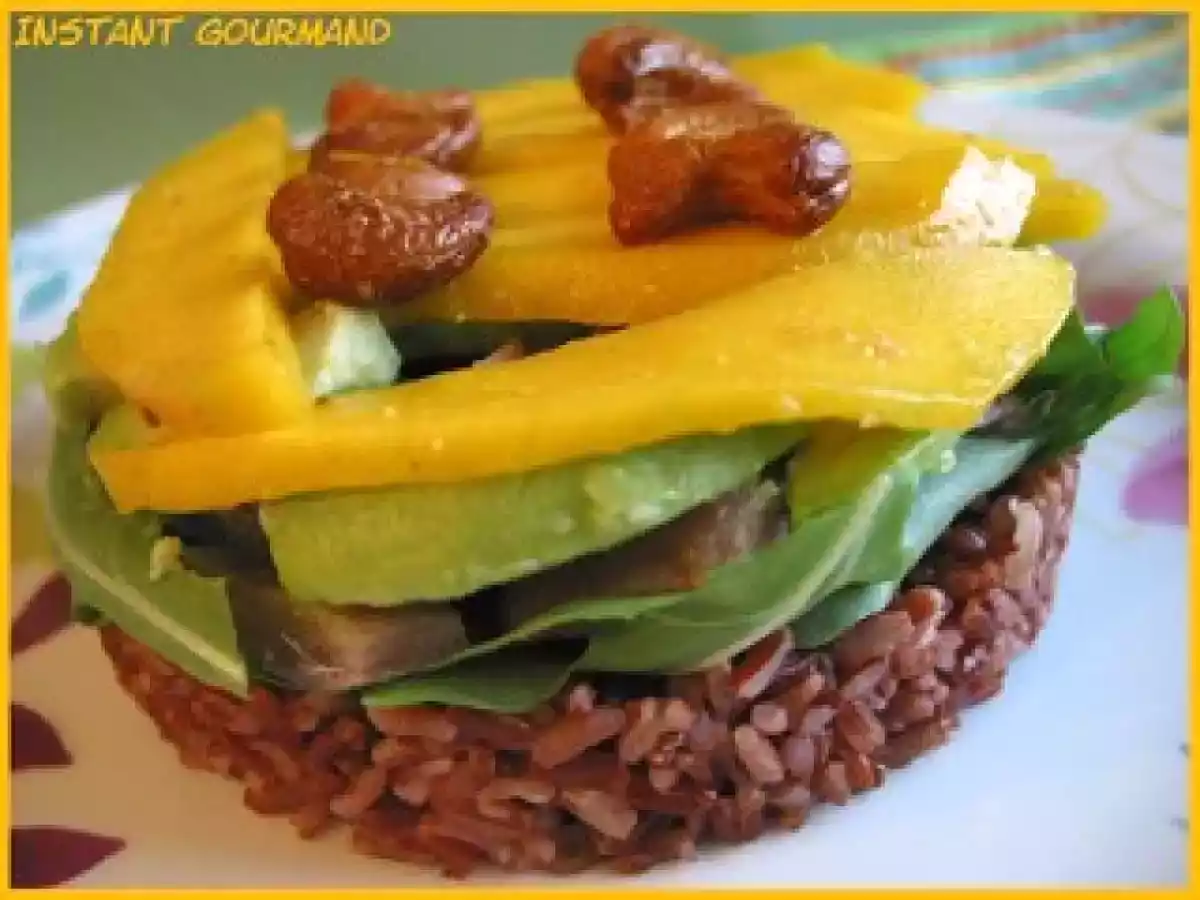 Salade superposée à déstructurer