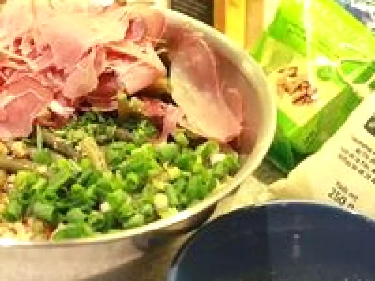 Salade sympa aux haricots verts, jambon cru et noix! - photo 3