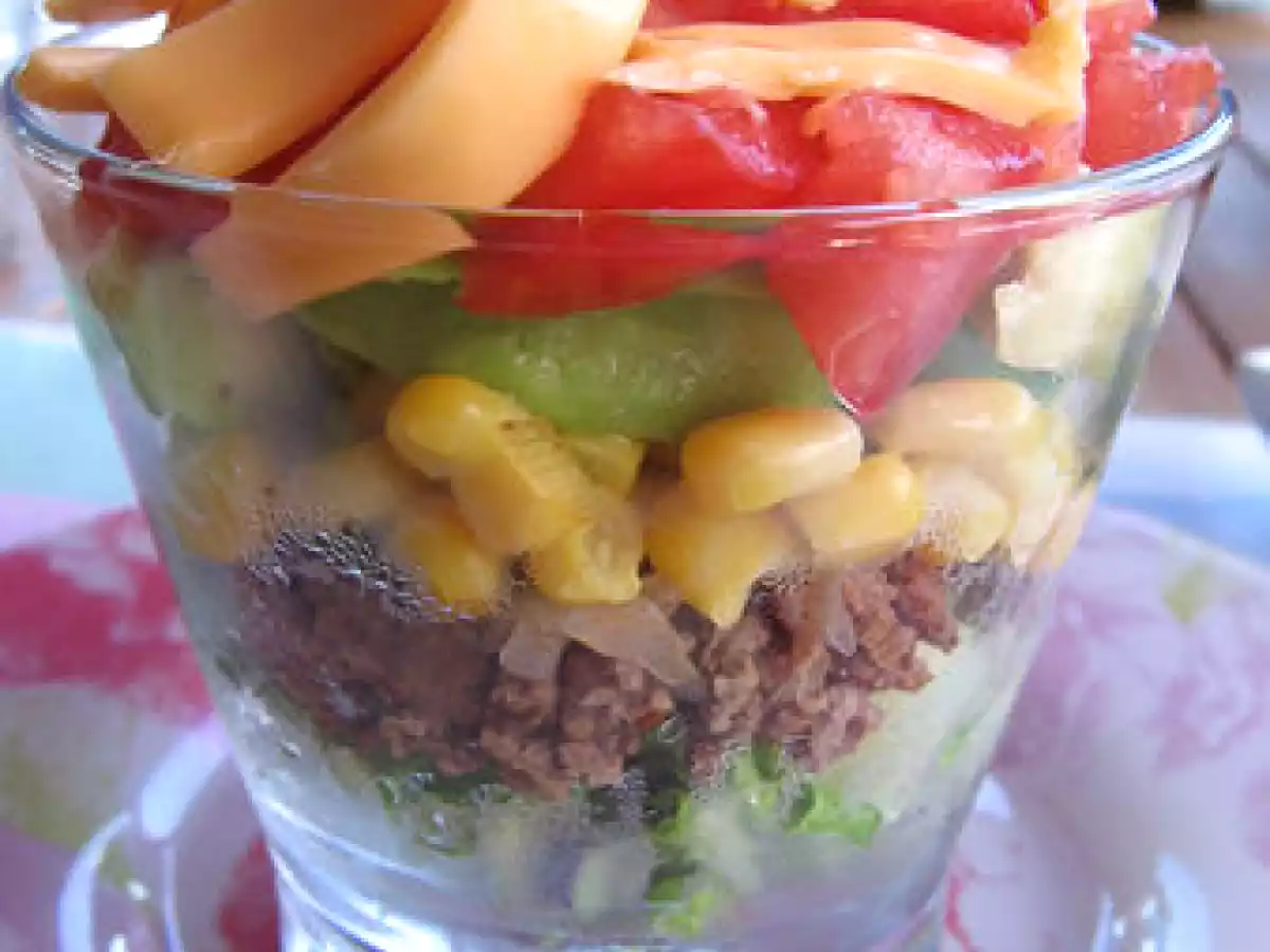 Salade Tex Mex au boeuf