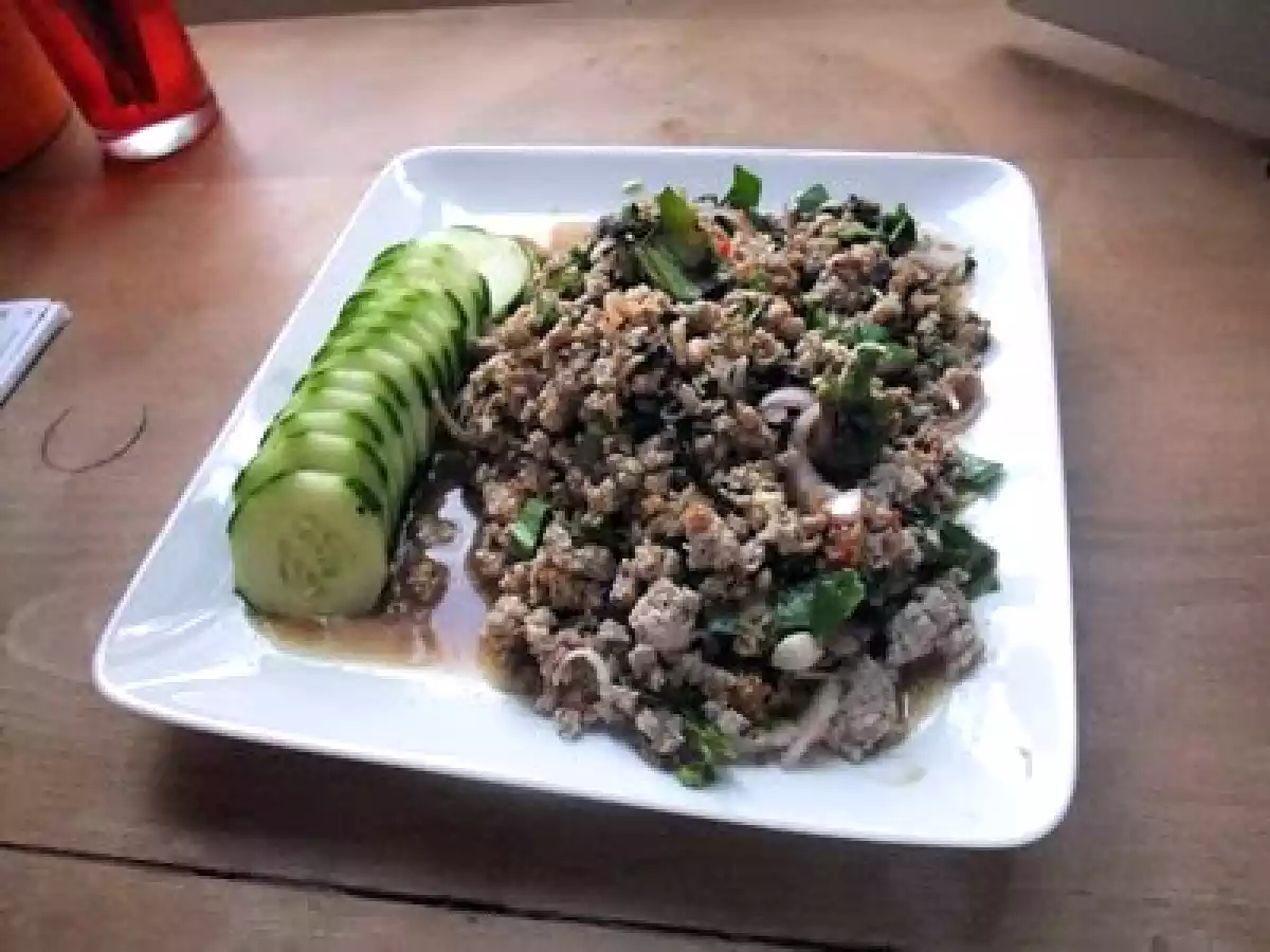 Salade thaïe de porc - larb mou