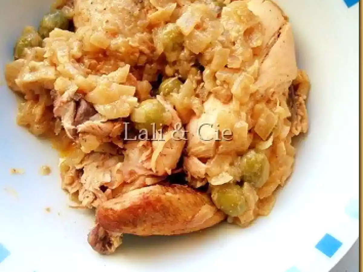 Salade ti de aux carottes et poulet yassa