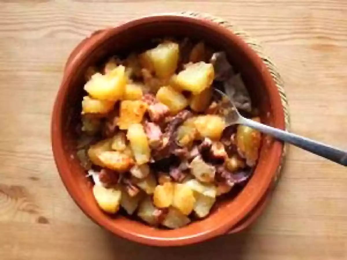 Salade tiède de poulpe et pomme de terre au paprika