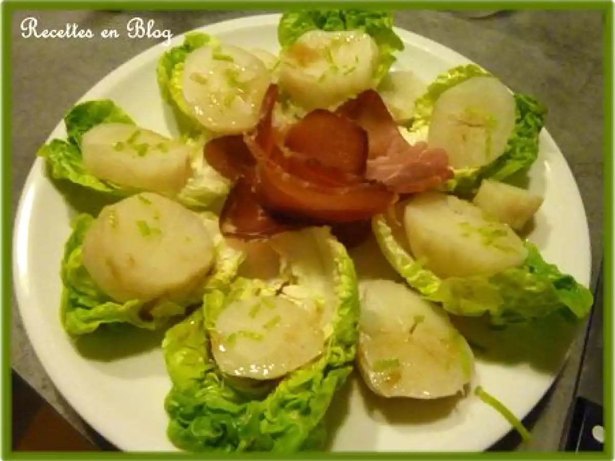 SALADE TIÈDE DE TOPINAMBOURS AU CITRON - photo 2