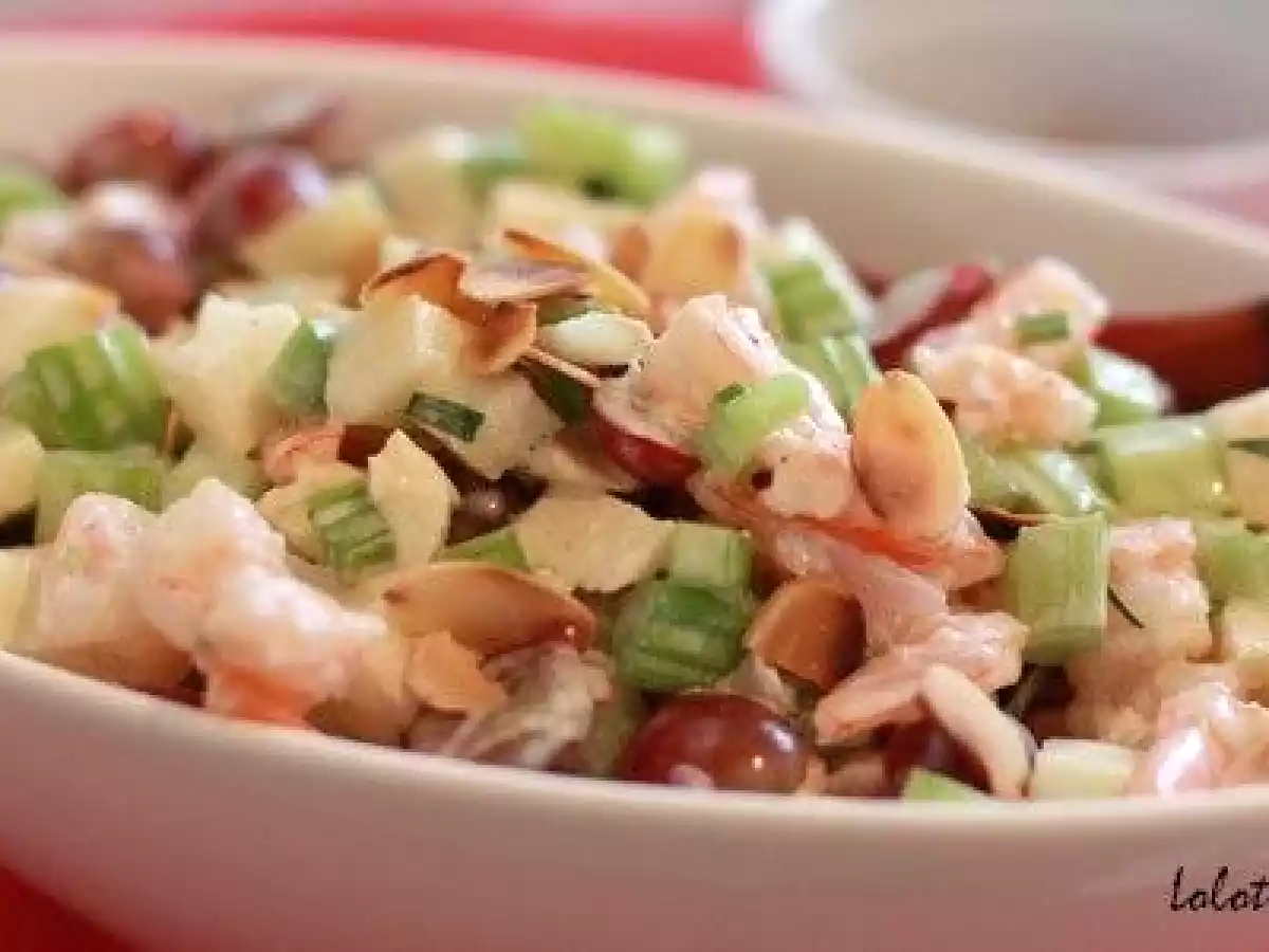 Salade waldorf, pas si waldorf mais si bonne ! Et vive l'Amérique en sueur! - photo 2