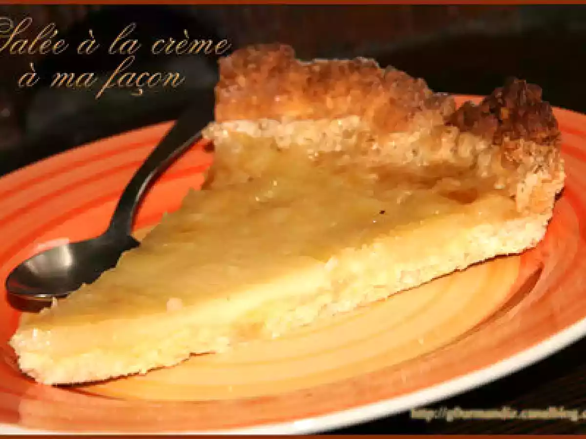 Salée à la crème à ma façon