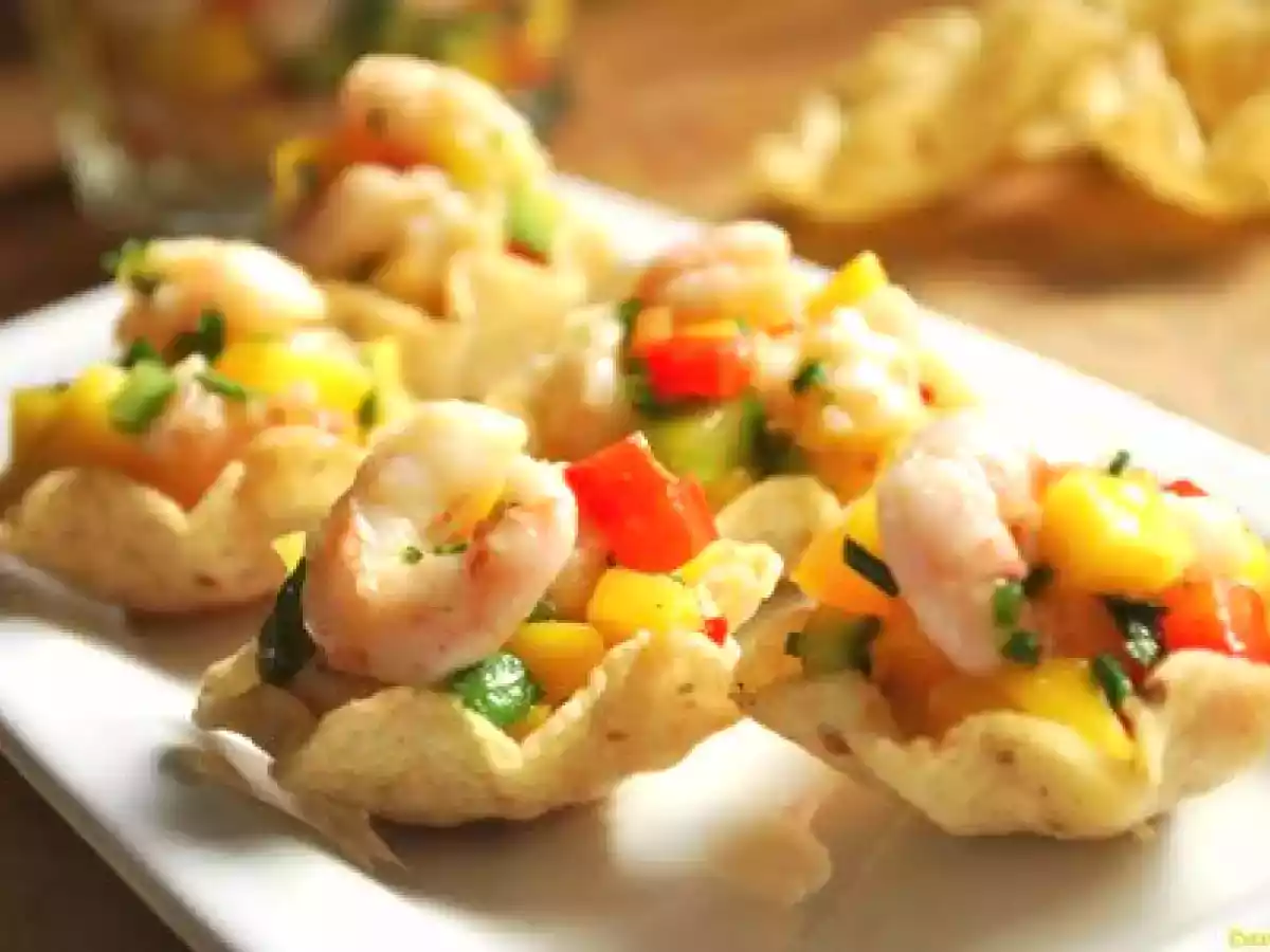 Salsa de crevettes à la mangue - photo 2