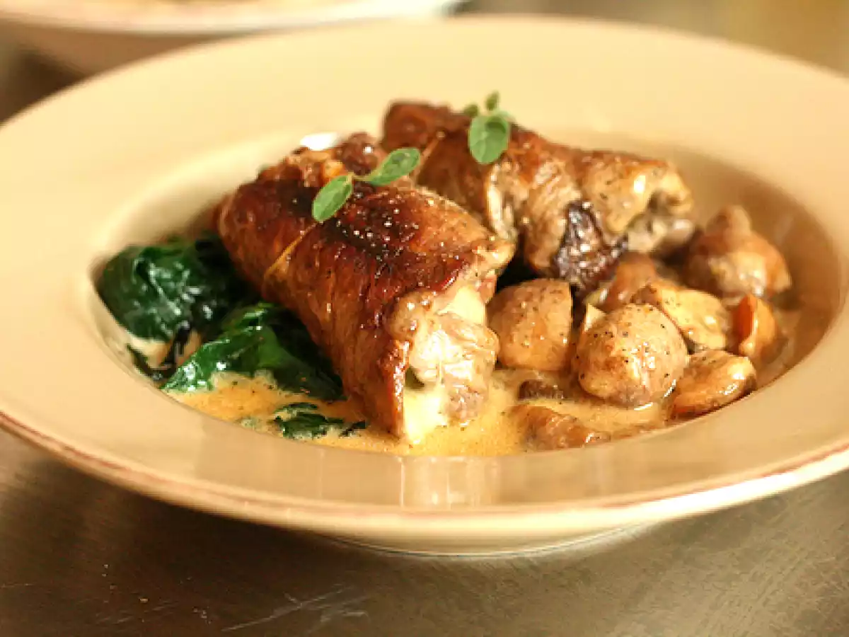 Saltimbocca au comté et au jambon fumé - photo 2